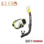 Preview: Tusa Schnorchelset Kleio Mini Dry Junior