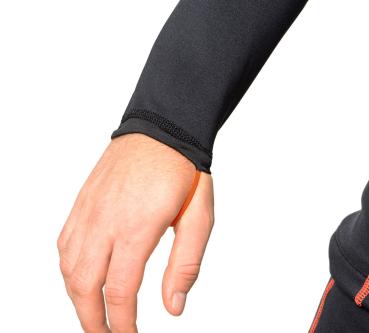 Bare Ultrawarmth Base Layer Top Black/Lava Men