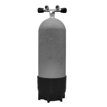 Faber 15L / 232 bar "Steel Beast" Stahl TG mit Standfuß und Twinventil