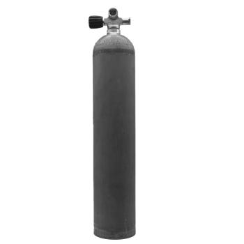 MES 5,7L Aluflasche natur 207 bar mit Ventil links