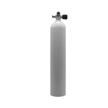 MES 5,7L Aluflasche weiß 207 bar mit Ventil rechts