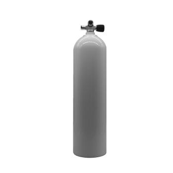 MES 11,1L Aluflasche weiß 207 bar mit Ventil rechts