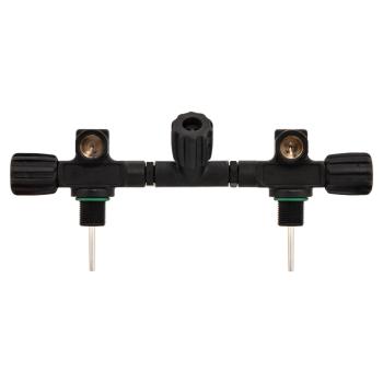 Tecline Komplette Ventilbrücke 232 bar - Flachenabstand 171 mm - FKM-O-Ring - Military Line