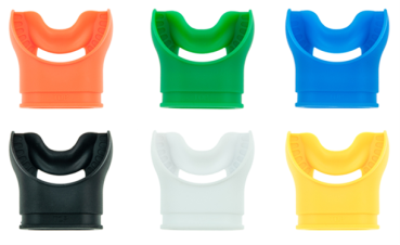 Tecline ergonomic mouthpiece with soft palate