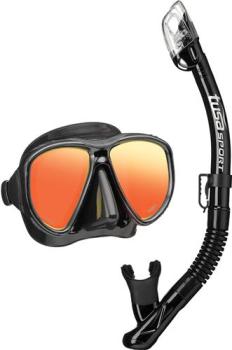 Tusa Schnorchelset Powerview - Mirror Lens