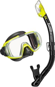 Tusa Schnorchelset Visio Tri-Ex