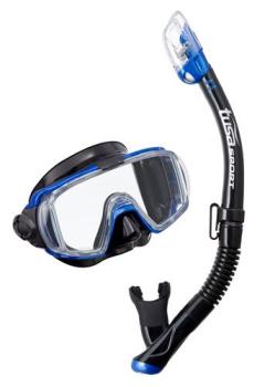 Tusa Schnorchelset Visio Tri-Ex