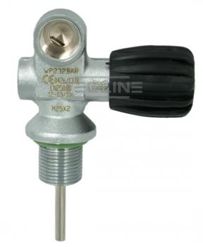 Tecline Monoventil G 5/8 232 bar - Handrad rechts - hohe Ausführung - nicht erweiterbar