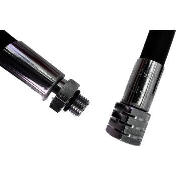 Polaris 3/8" Gummi MD-Schlauch 56cm Schwarz