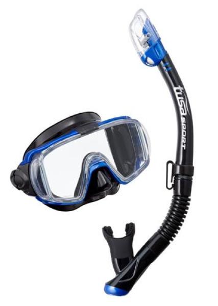 Tusa Schnorchelset Visio Tri-Ex