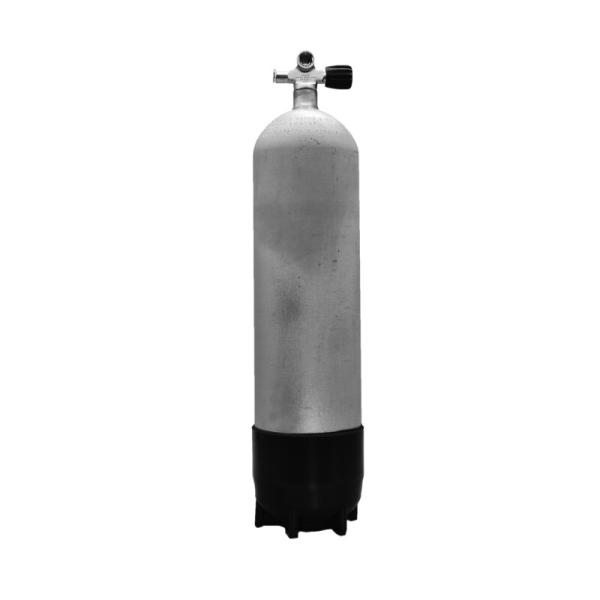 Faber 12L lang/232 bar "Steel Beast" TG mit Ventil rechts und Fuß