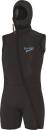 Bare 7mm Step-In S-Flex Hooded Vest Black Men