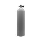 MES 11,1L Aluflasche weiß 207 bar mit Ventil rechts