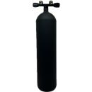 ECS 12L long / 232 bar steel TG concave (matte black) with twin valve (Black Beauty)