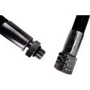 Polaris 3/8" Rubber LP-Hose 80cm Black